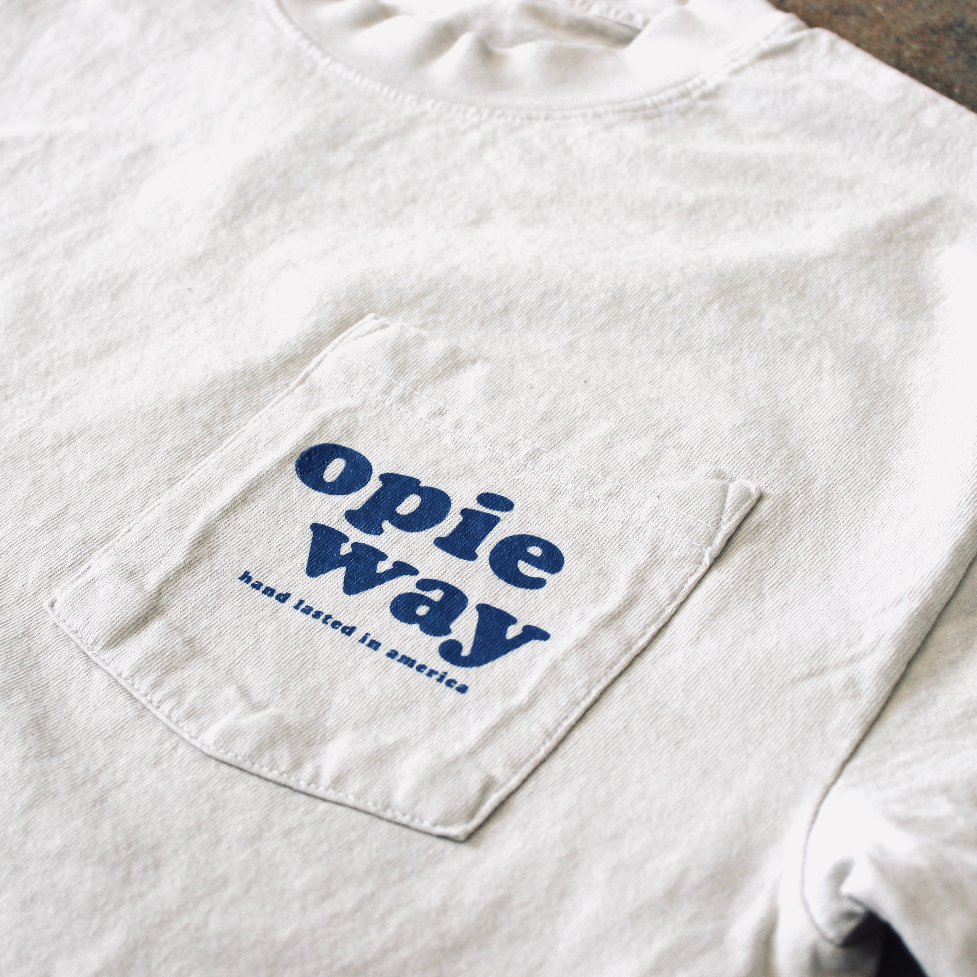 Garment Dyed Tee | Cement
