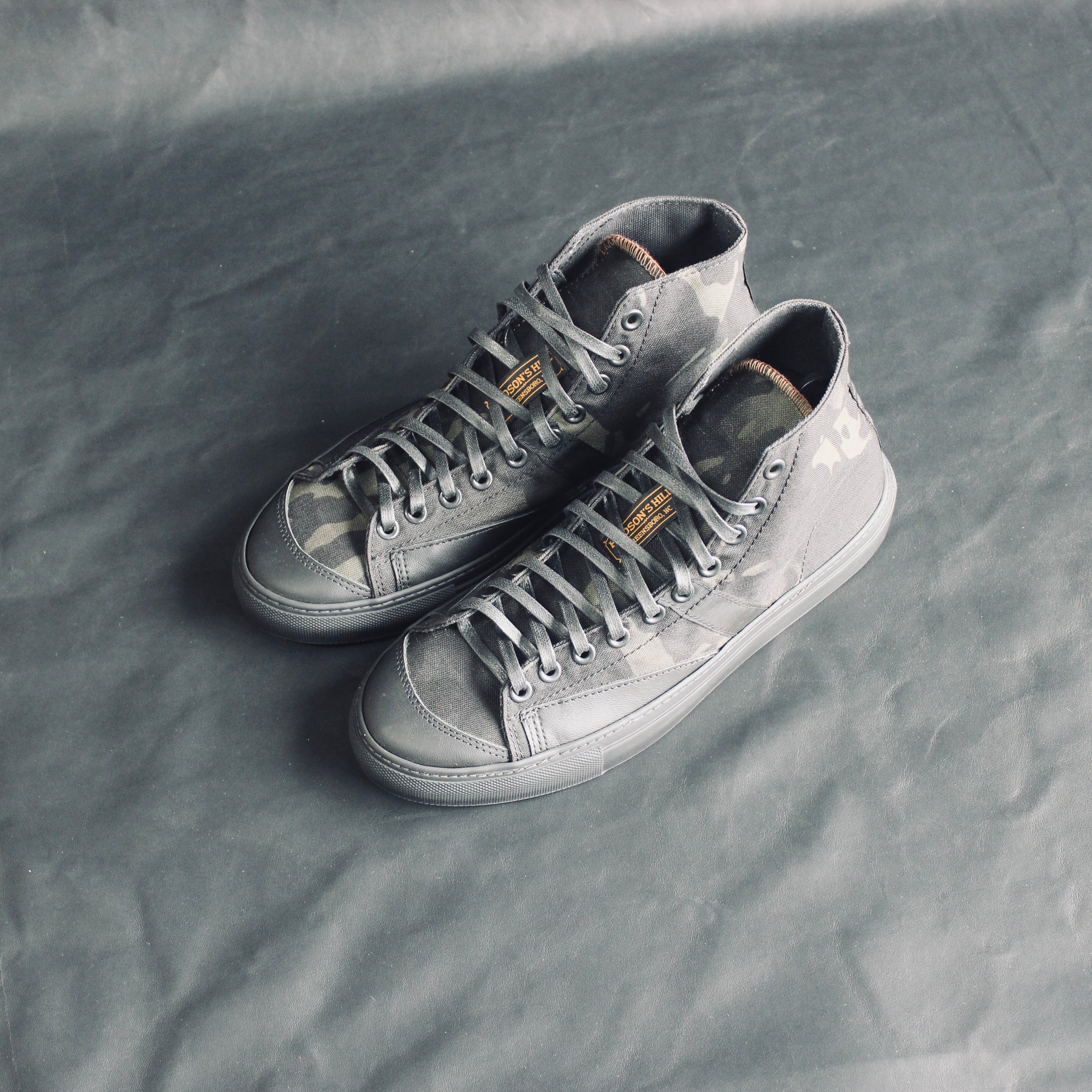 Men’s Canvas Hi | Black Multicam Cordura