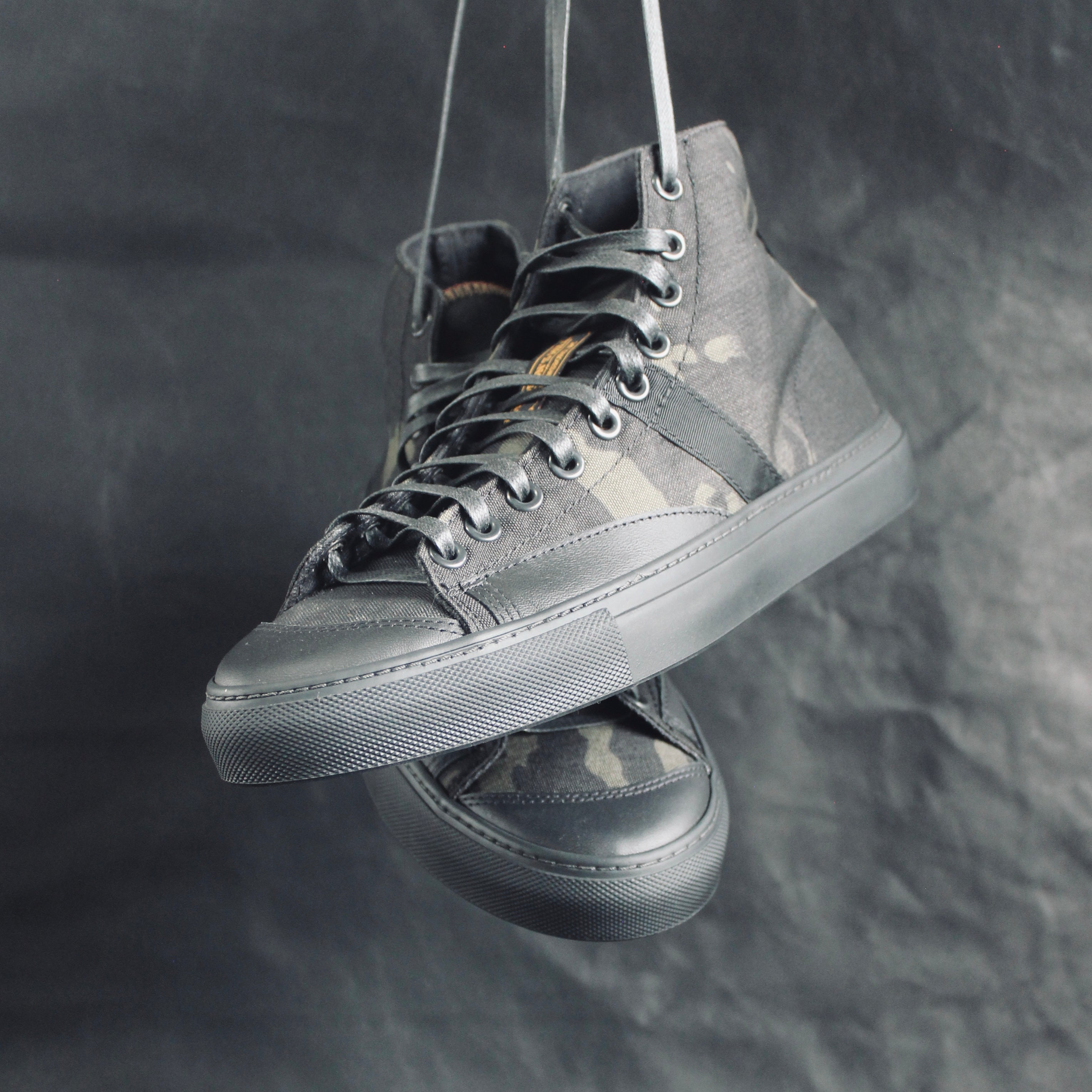 Men’s Canvas Hi | Black Multicam Cordura