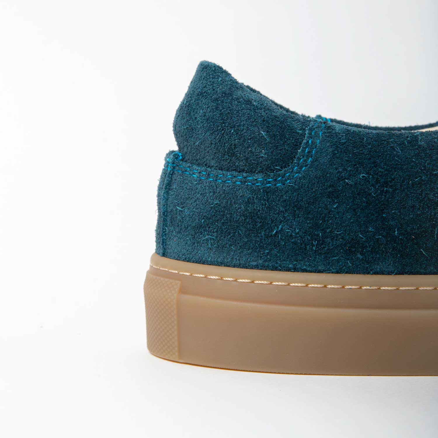 Women's James Court Sneaker | Lo | Blue & Gum