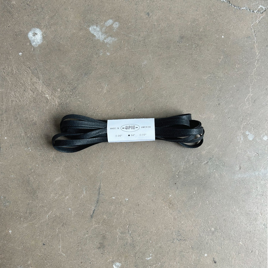 Glazed Cotton Laces (Black)