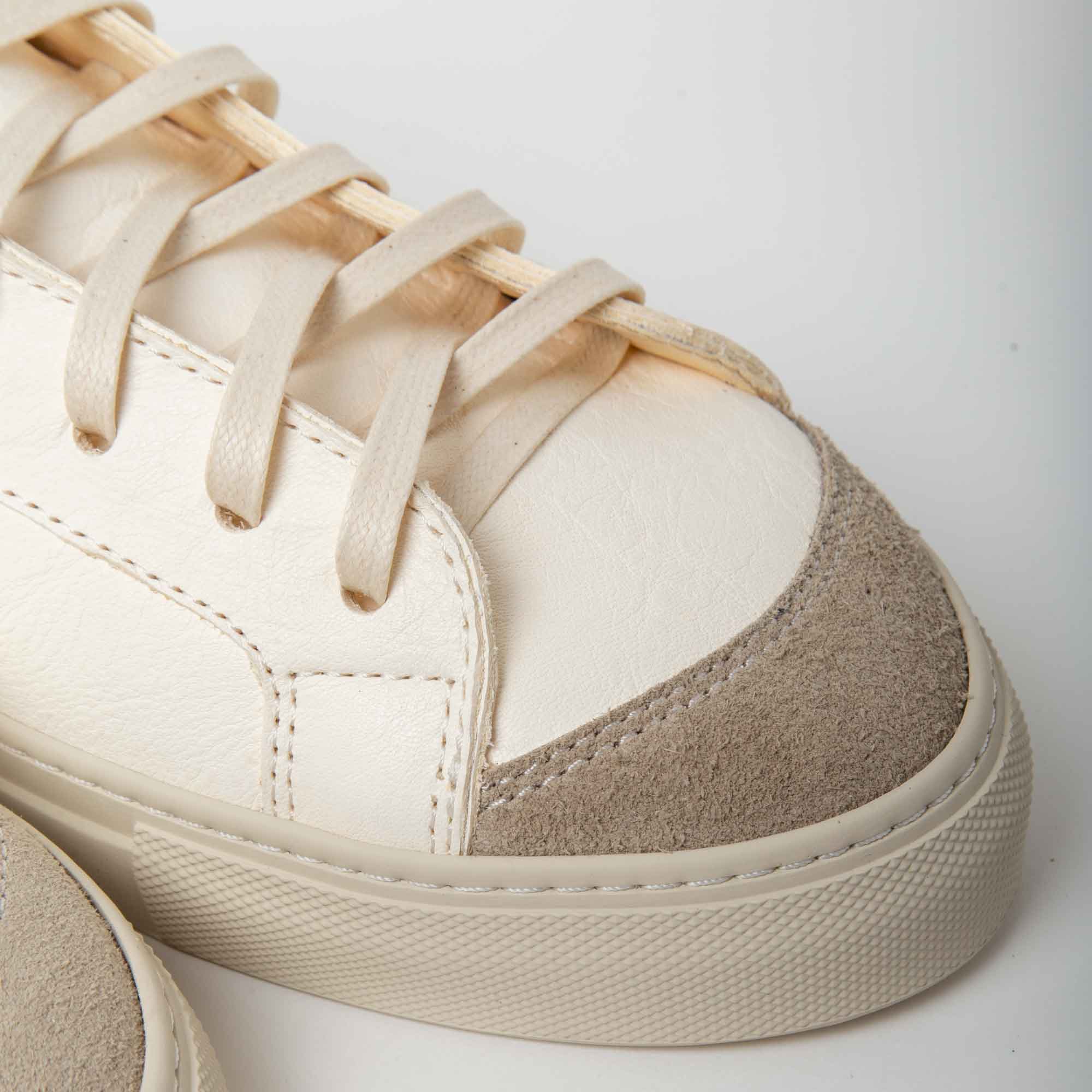 Men's James Court | Lo | Ivory and Black